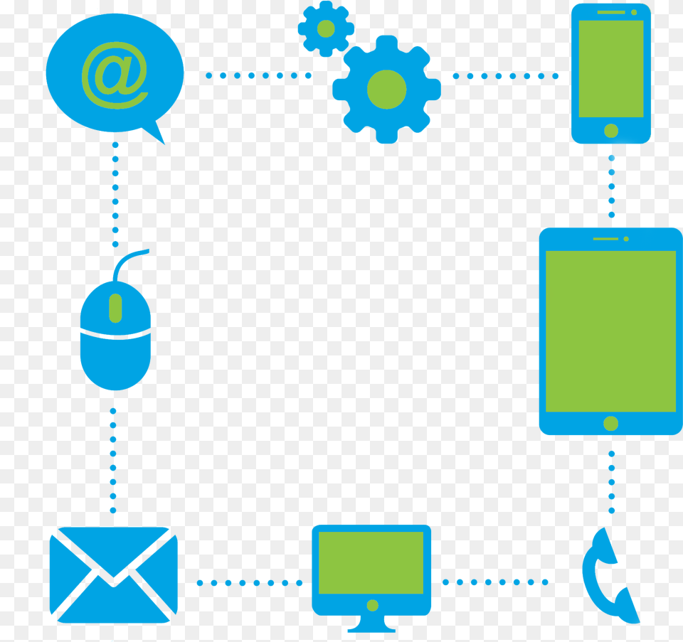 Avoir Une Communication Multicanale Est Importante Diagram, Network Png Image