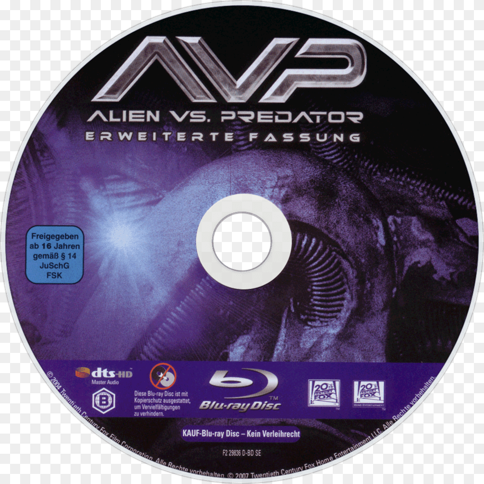 Avp Alien Alien Versus Predator Blu Ray Disc, Disk, Dvd Free Transparent Png
