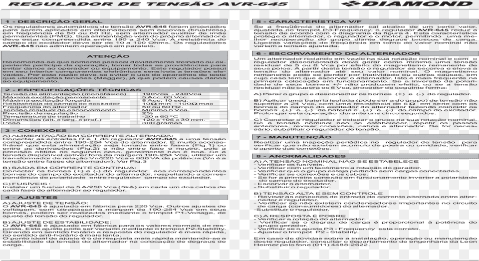 Avr 645 Manual Rh Avr 645 Manual Logoutev De Document, Page, Text, Advertisement, Poster Free Png Download