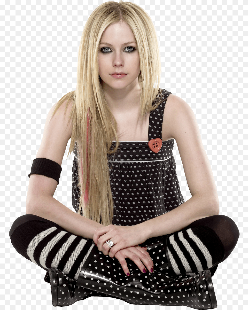 Avril Lavigne, Hair, Person, Blonde, Pattern Free Png Download