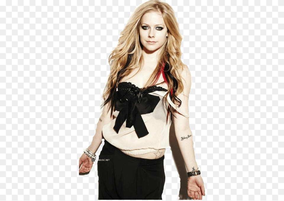 Avril Lavigne, Woman, Adult, Person, Blouse Free Transparent Png
