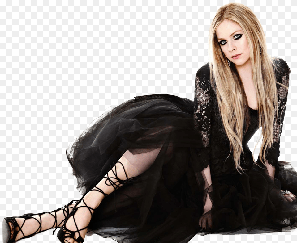 Avril Lavigne, Formal Wear, Shoe, Clothing, Sandal Png Image