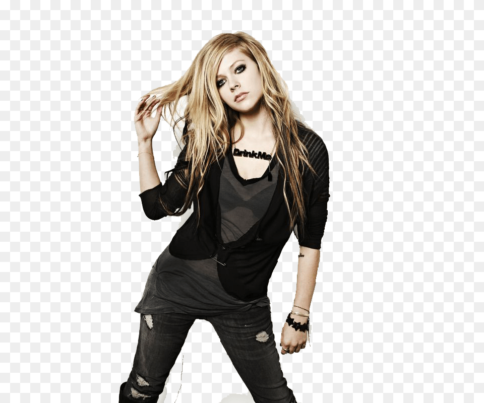 Avril Lavigne, Blonde, Hair, Person, Head Png Image