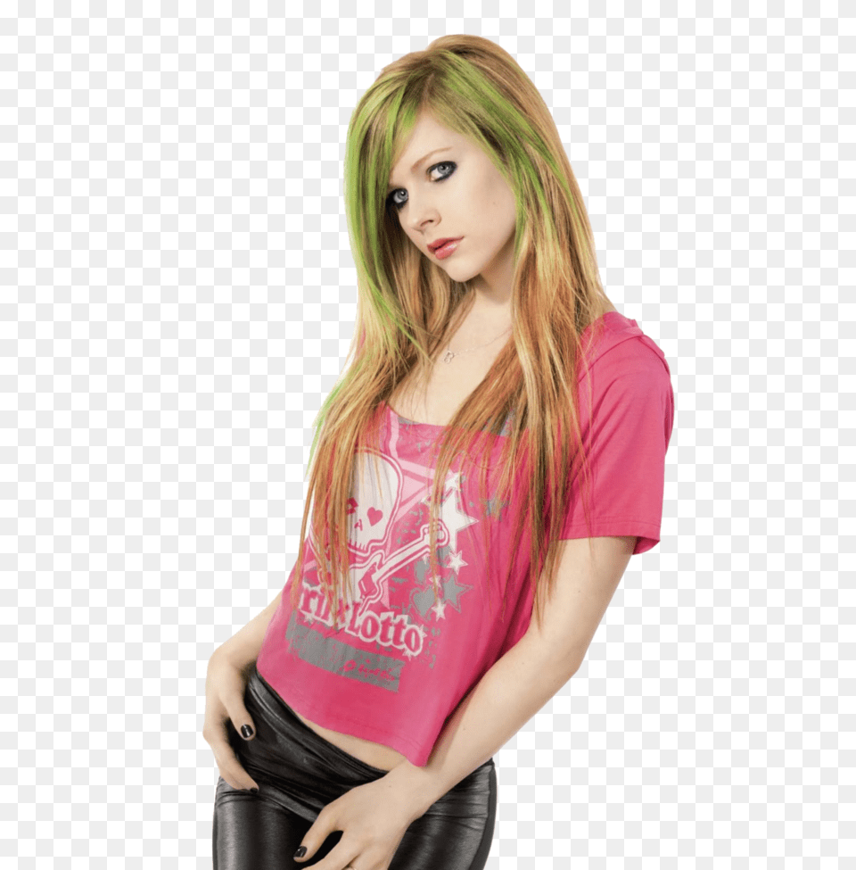 Avril Lavigne, Adult, T-shirt, Portrait, Photography Png Image