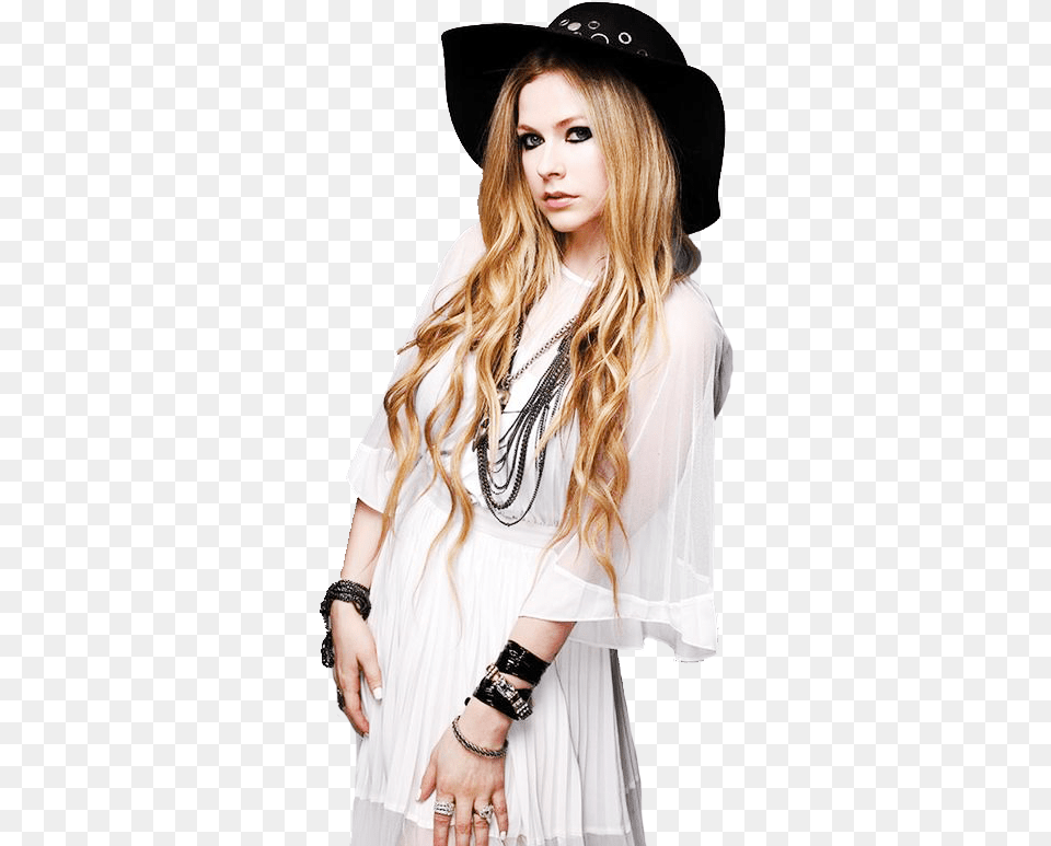 Avril Lavigne, Blonde, Hair, Person, Accessories Free Png
