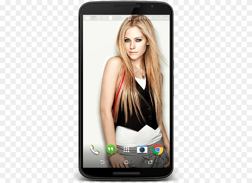 Avril Lavigne Full Body, Electronics, Mobile Phone, Phone, Female Free Png