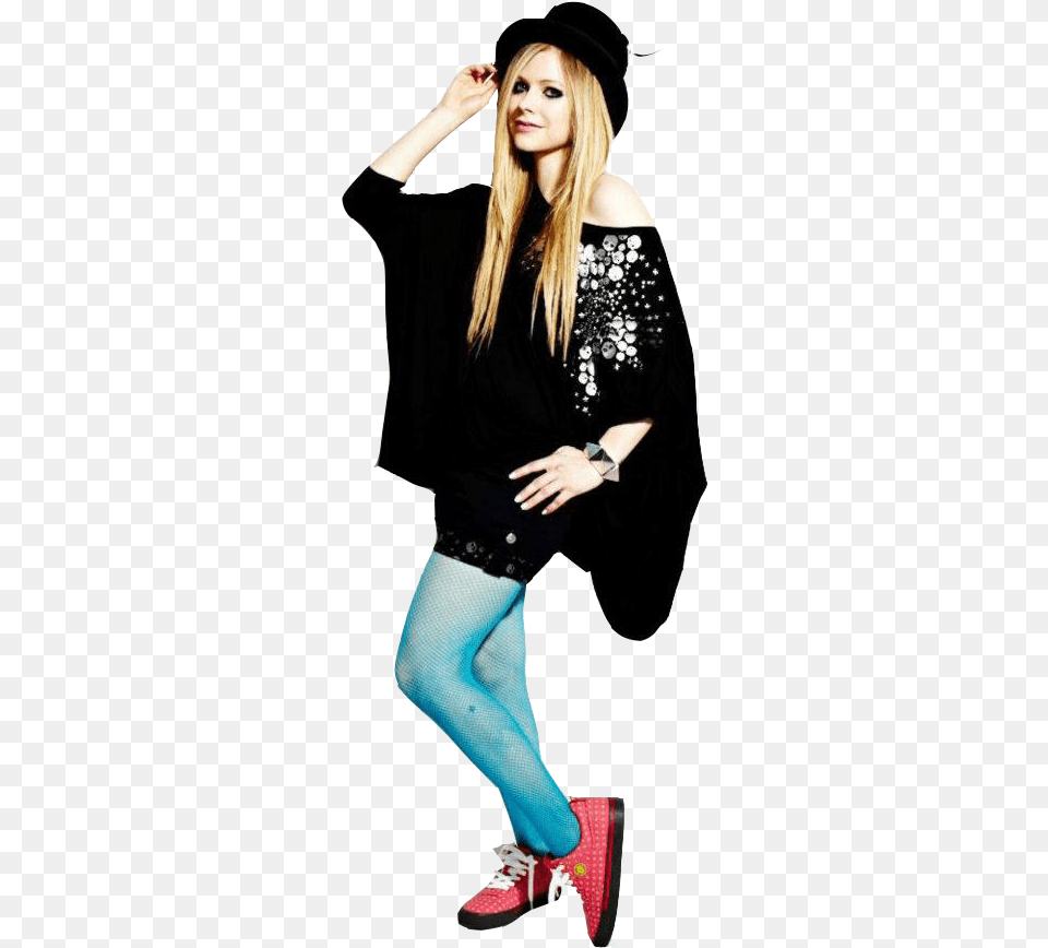 Avril Lavigne Full Body, Clothing, Shoe, Footwear, Adult Png Image