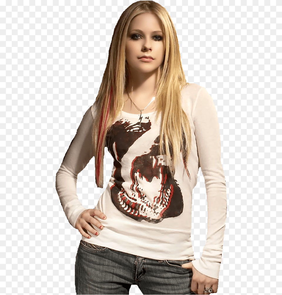 Avril Lavigne Jeans, Hair, Person, Blonde, Woman Free Transparent Png