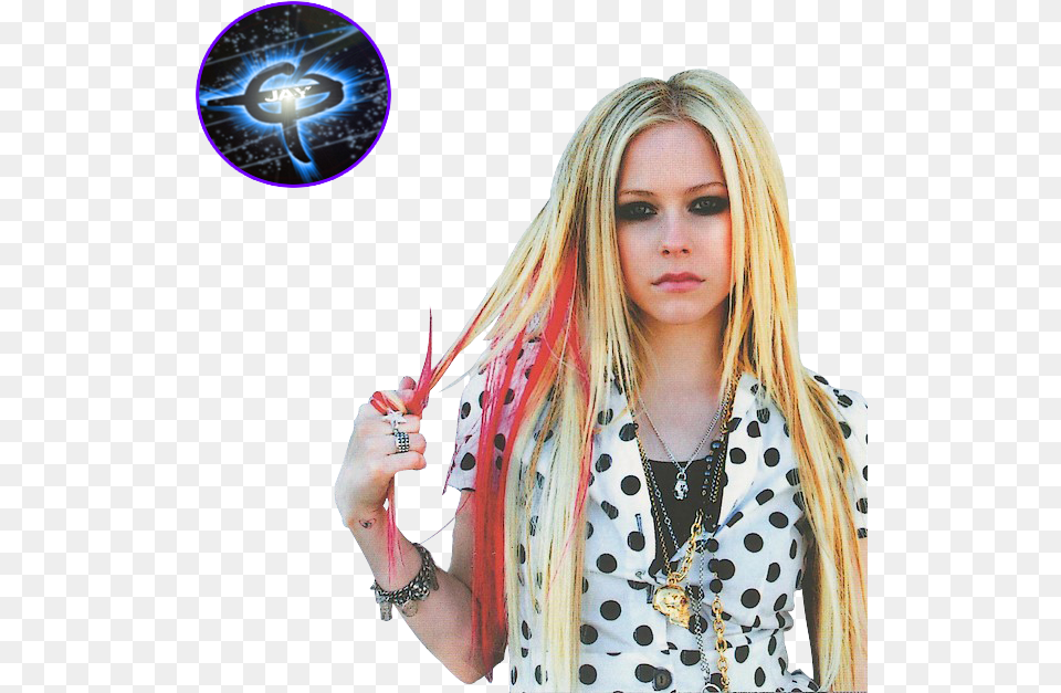 Avril Lavigne The Best Damn Thing Cover, Woman, Adult, Blonde, Person Png Image
