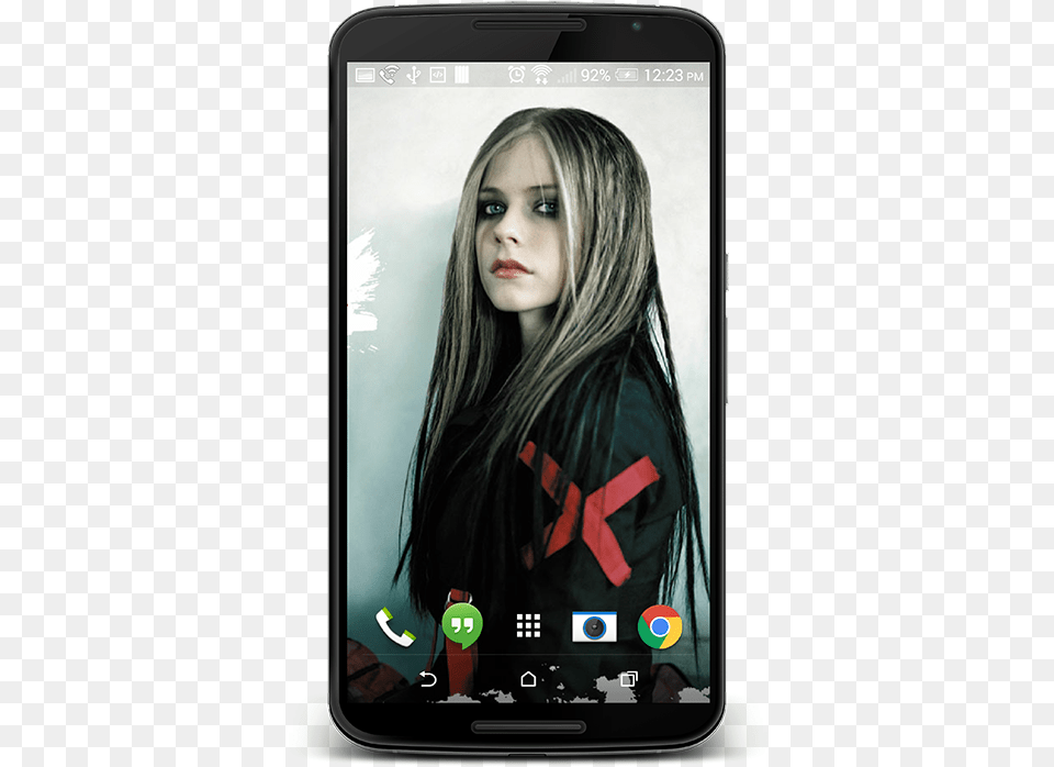 Avril Lavigne Under My Skin, Electronics, Phone, Mobile Phone, Girl Free Png