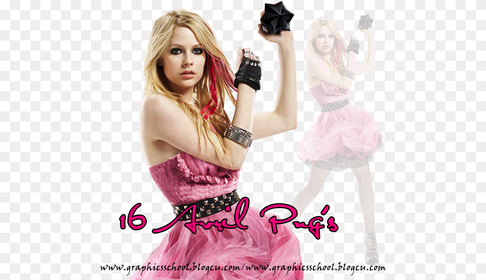 Avril Lavigne Wallpaper Hd Pink, Person, Clothing, Costume, Dress Free Png Download