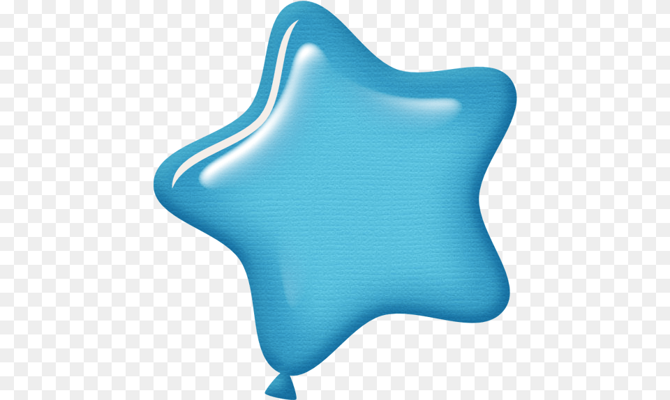 Aw Circus Balloon Star Lt Blue Blue Cute Star, Turquoise, Food, Sweets Free Transparent Png