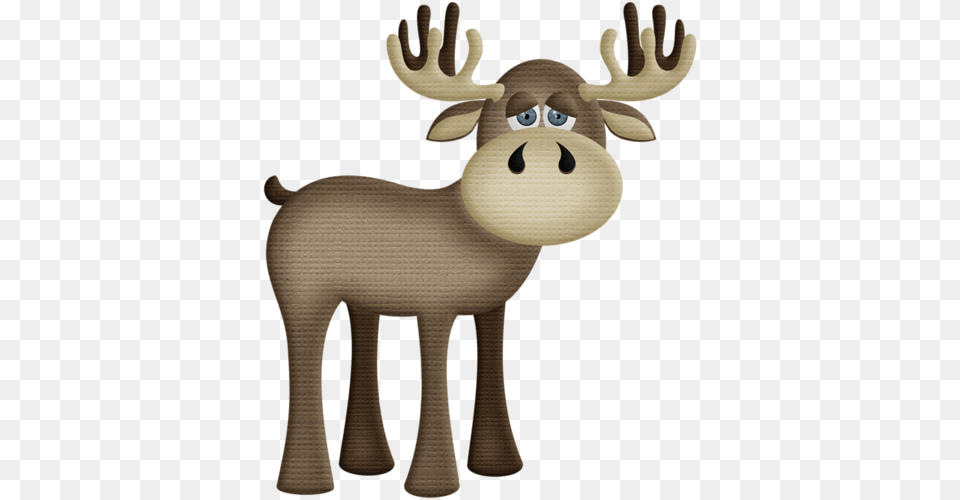 Aw Woodland Moose 2 Moose Clip Art And Woodworking Cute Moose Clip Art, Animal, Deer, Mammal, Wildlife Png