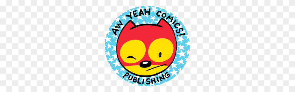 Aw Yeah Comics, Logo, Sticker, Badge, Symbol Free Png Download