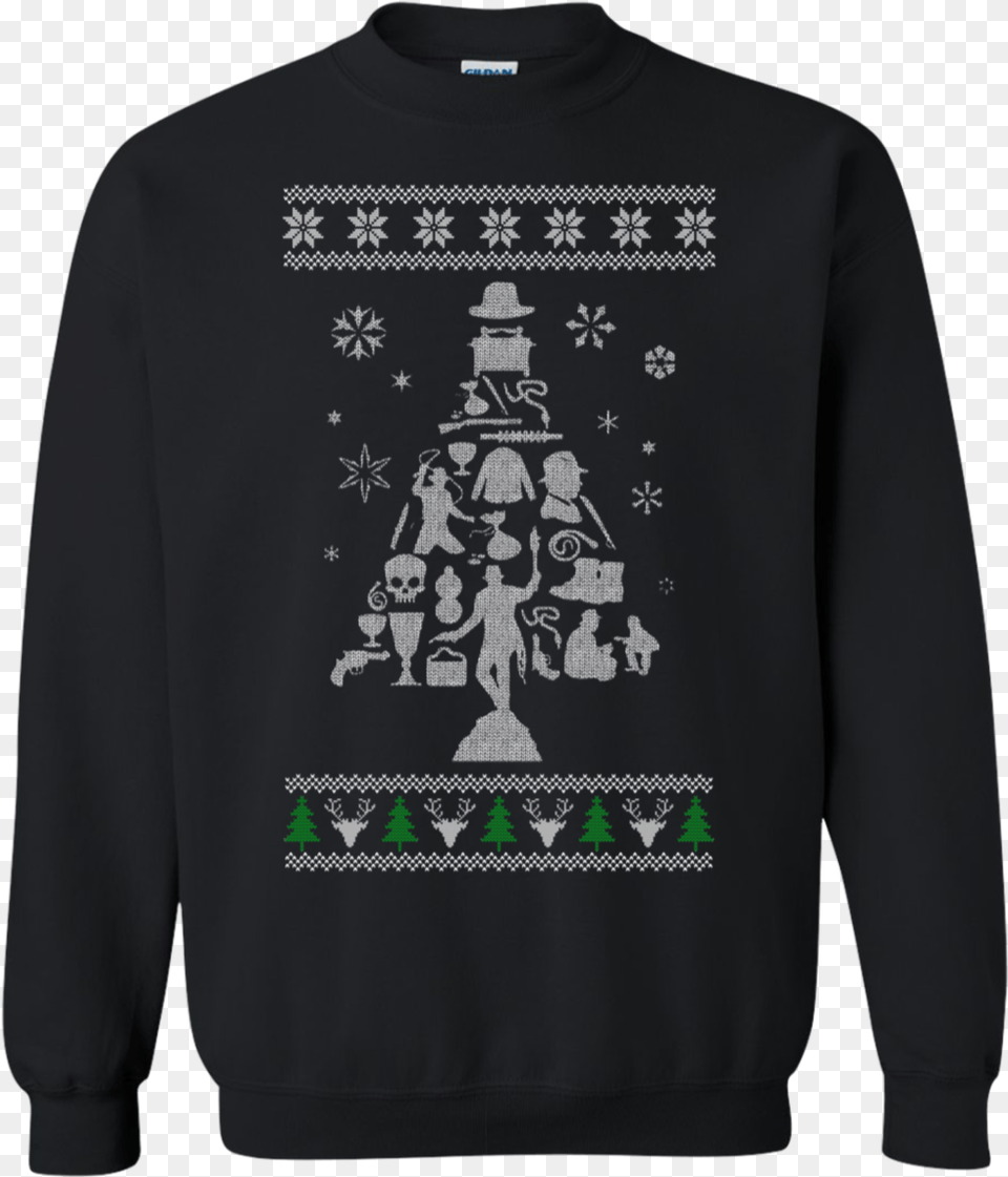 Awaiting Product Image Christmas Sweater Indiana Jones, Clothing, Hoodie, Knitwear, Sweatshirt Free Png Download