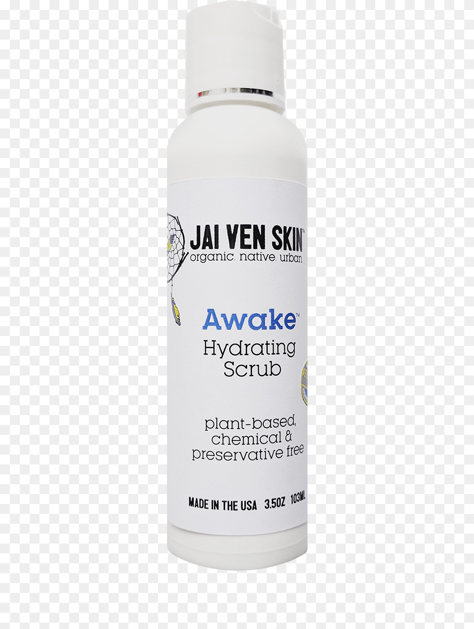 Awake Hydrating Scrub, Bottle, Cosmetics Free Transparent Png