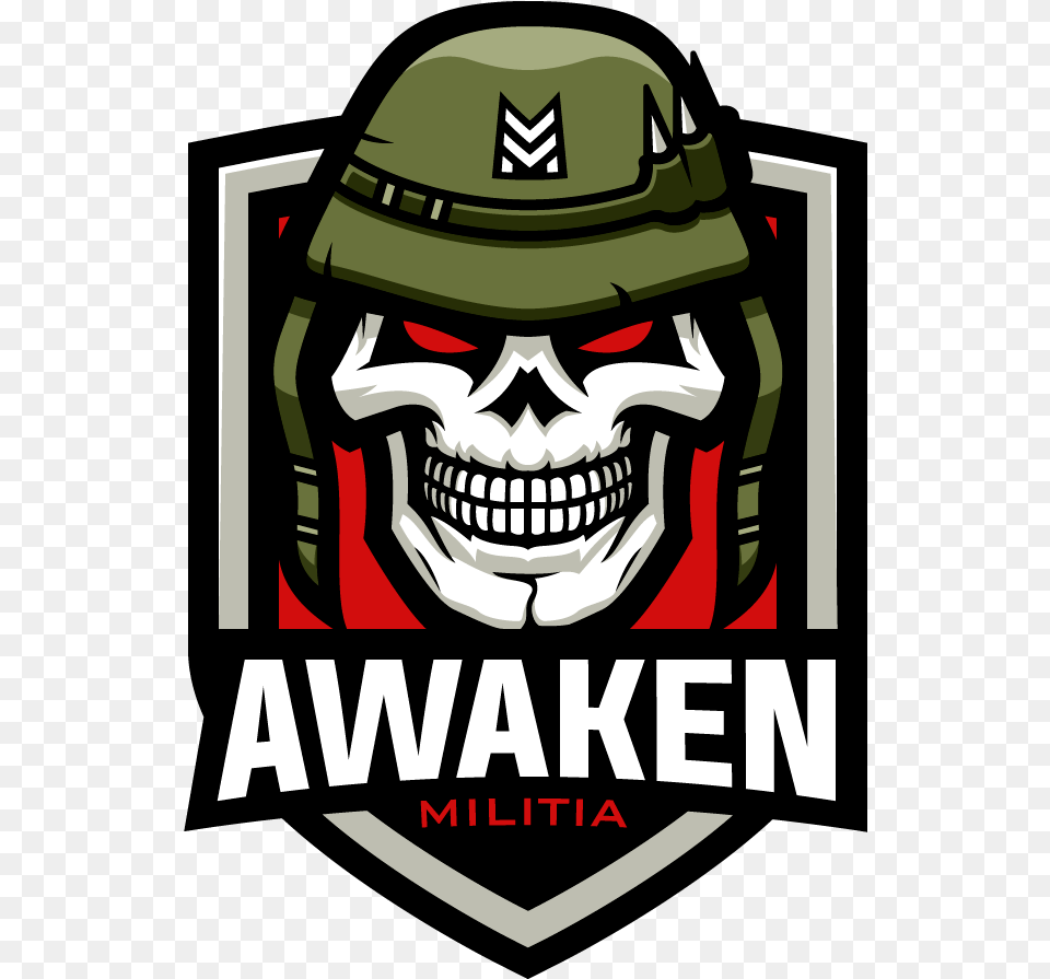 Awaken Militia, Logo, Emblem, Symbol, Helmet Free Transparent Png