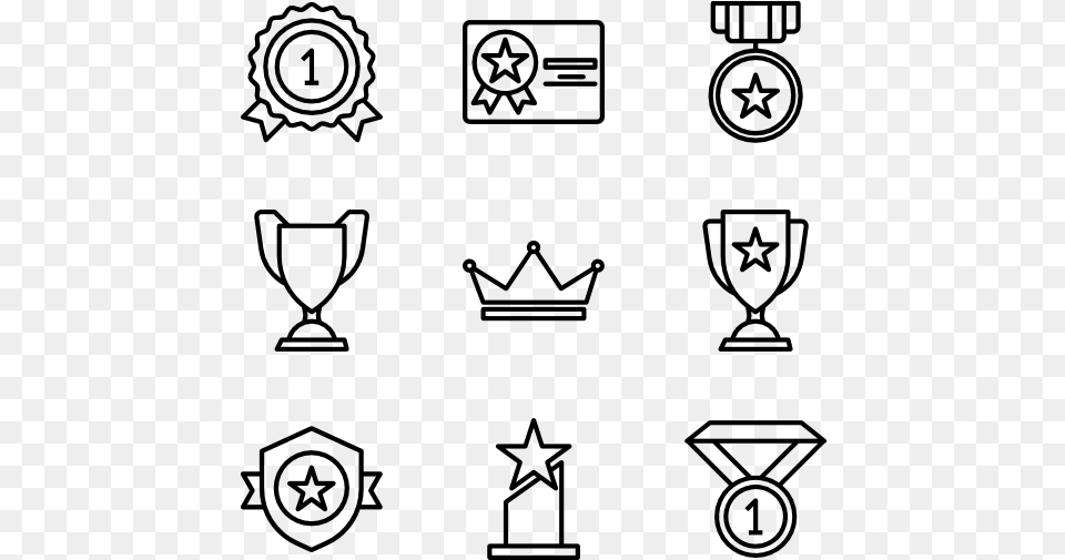 Award, Gray Free Png