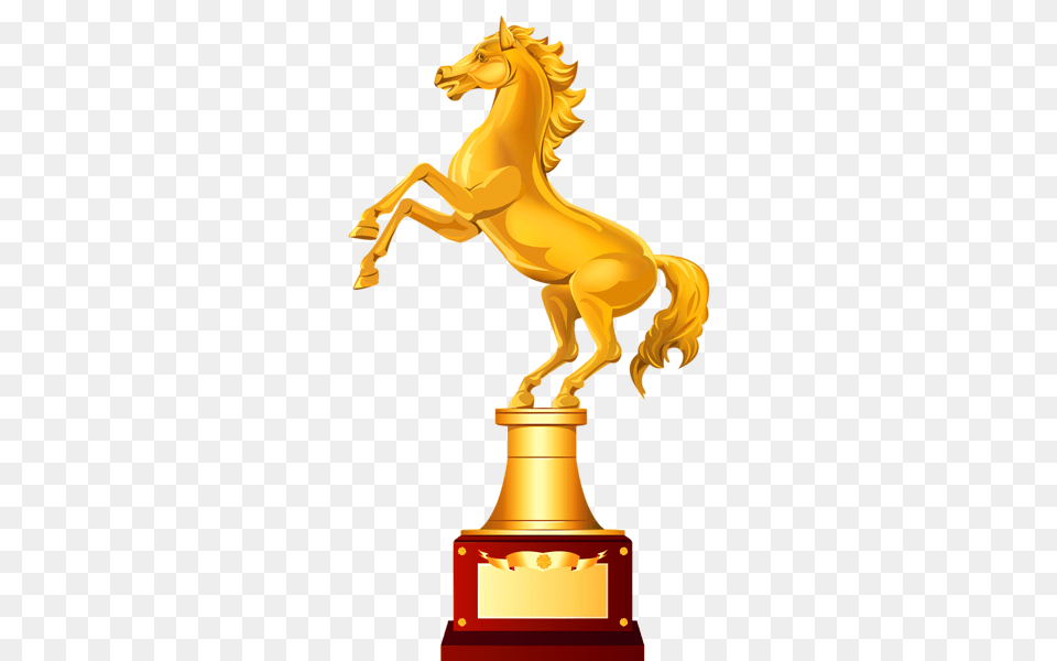 Award, Trophy, Animal, Horse, Mammal Png Image