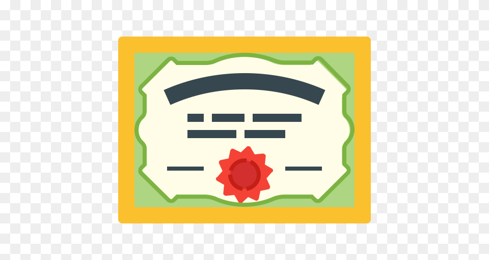 Award Certificate Diploma Study Icon, Text Png Image