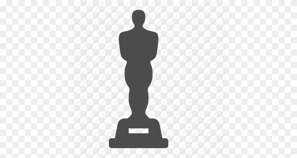 Award Movie Oscar Prize Statue Icon, Adult, Male, Man, Person Free Transparent Png