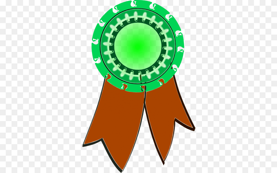 Award Ribbon Clipart Green All About Clipart, Logo, Badge, Symbol, Person Png