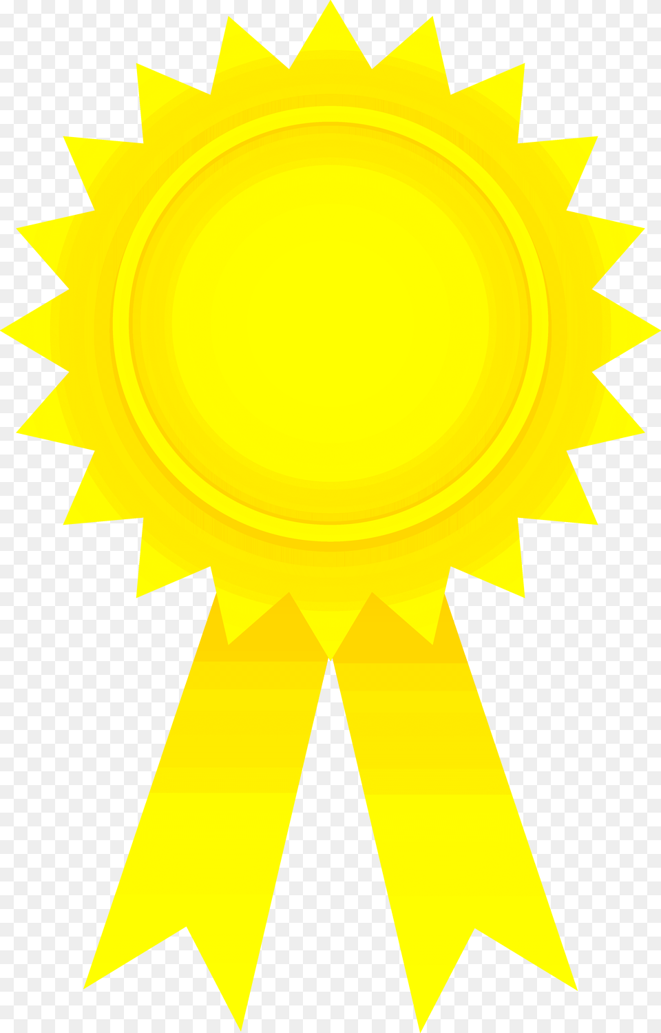 Award White Icon Yellow Award Ribbon, Gold, Nature, Outdoors, Sky Free Png Download