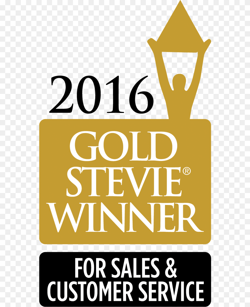 Award Winning Transparent 2016 Gold Stevie Award, Advertisement, Poster Png