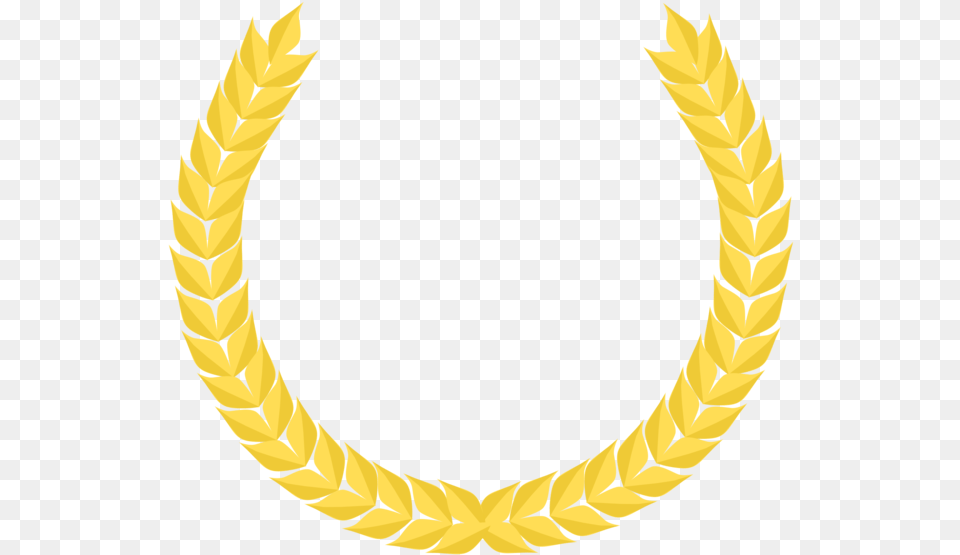 Award Wreath Yellow Couronne De Laurier, Person, Gold Free Png Download