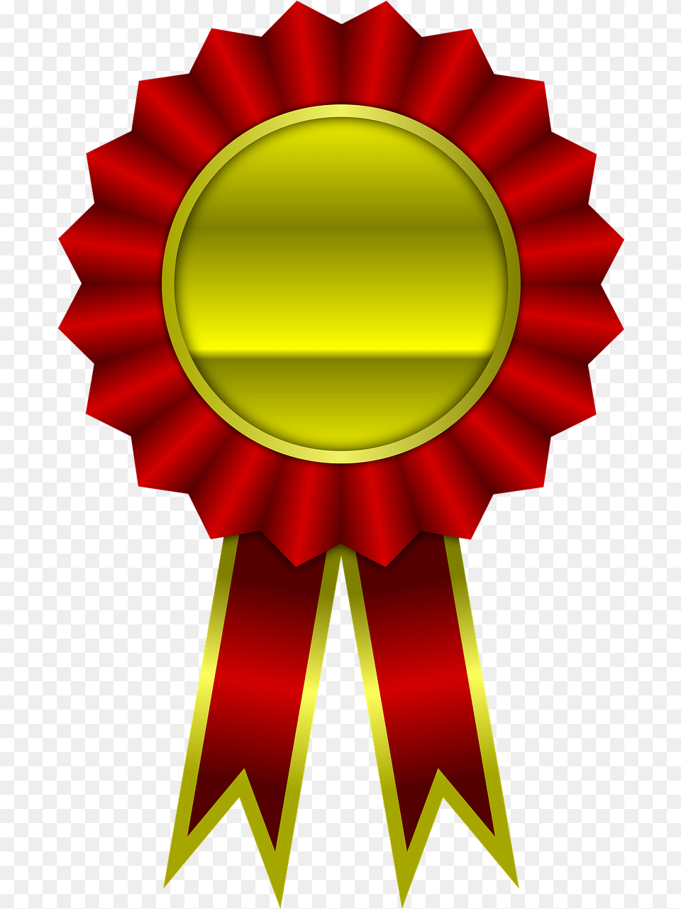 Awardredribbonwinnerachievement Free From Red Achievement Ribbon, Badge, Gold, Logo, Symbol Png Image