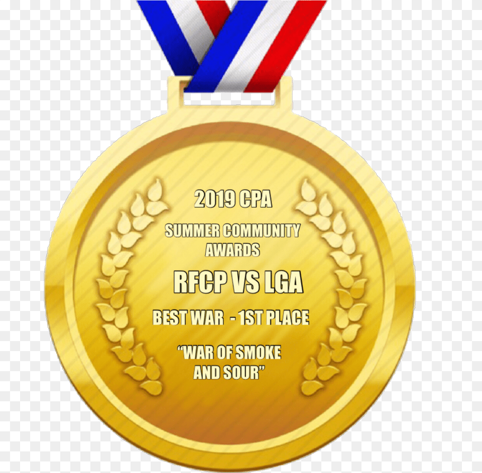 Awards And Medals Recon Federation Of Club Penguin Clipart Transparent Background Gold Medal, Gold Medal, Trophy Png