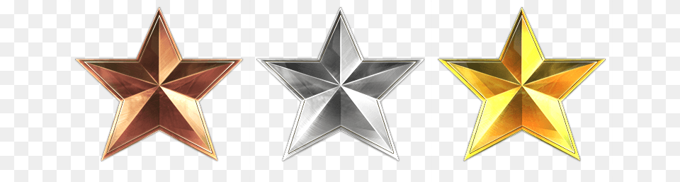 Awards Bronze Prata E Ouro, Star Symbol, Symbol, Cross Free Png