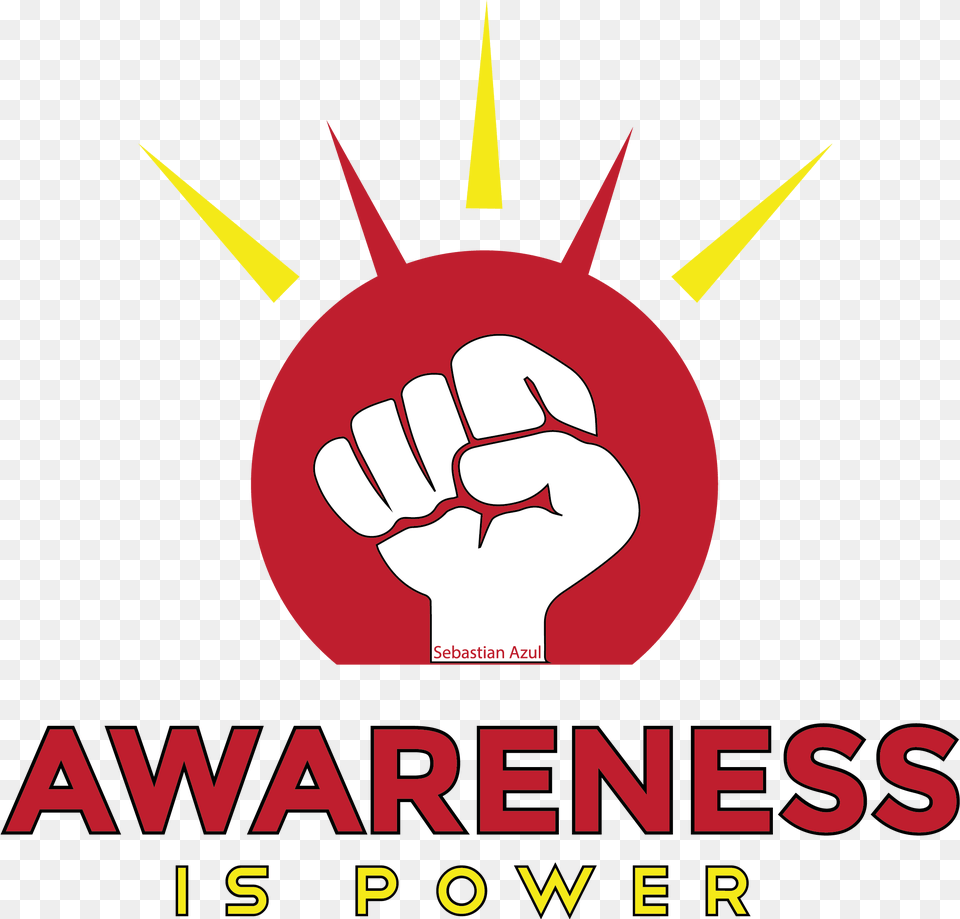 Awareness Is Power Offical Logo Awareness Is Power, Body Part, Hand, Person, Fist Png Image