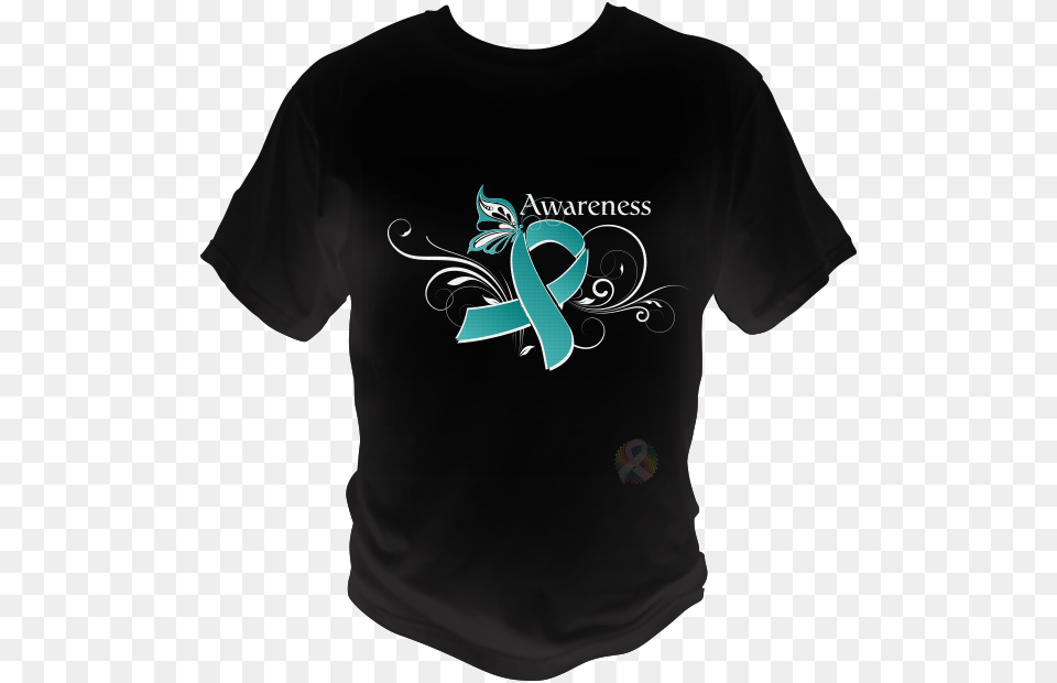 Awareness Ribbon Ar15 T Shirt, Clothing, T-shirt Free Png Download