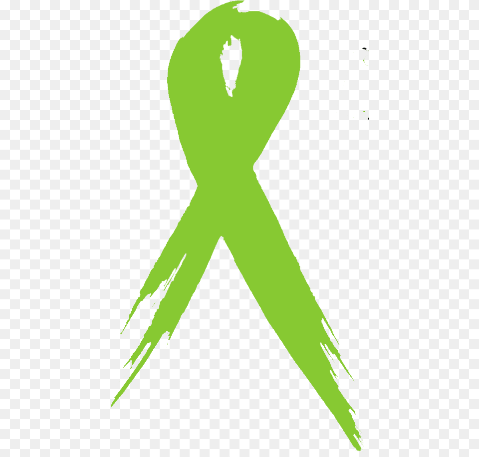 Awareness Ribbon Green Ribbon Cerebral Palsy Clip Art Green Ribbon Background, Amphibian, Animal, Wildlife, Tadpole Free Png Download