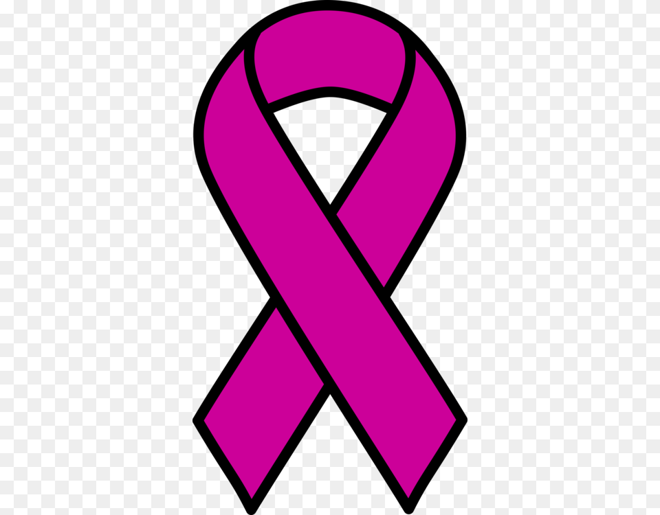 Awareness Ribbon Ovarian Cancer Pink Ribbon Breast Cancer, Purple, Symbol, Alphabet, Ampersand Free Transparent Png