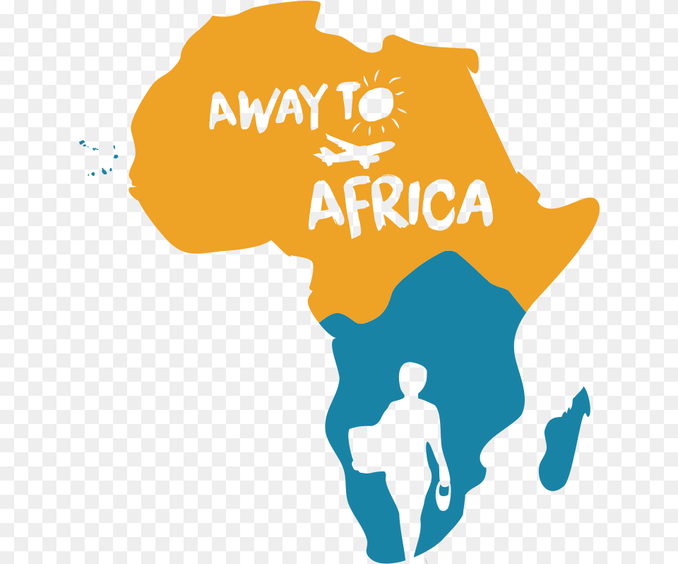 Away To Africa Clipart Clear Labeled Map Of Africa, Chart, Plot, Baby, Person Free Png