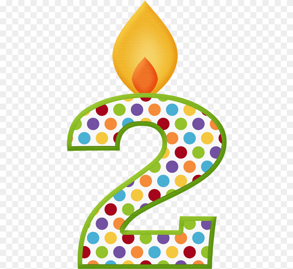 Awcircuscandle 2png Auguri Di Compleanno Buon Birthday Number 2 Clipart, Symbol, Text Free Png Download