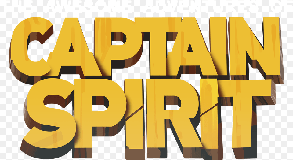 Awesome Adventures Of Captain Spirit Logo, Text, Bulldozer, Machine, Publication Png Image