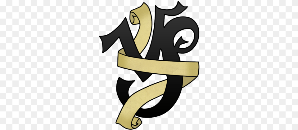 Awesome Banner And Capricorn Tattoo Design Capricorn Simple Design Tattoo, Symbol, Text, Alphabet, Ampersand Free Png Download