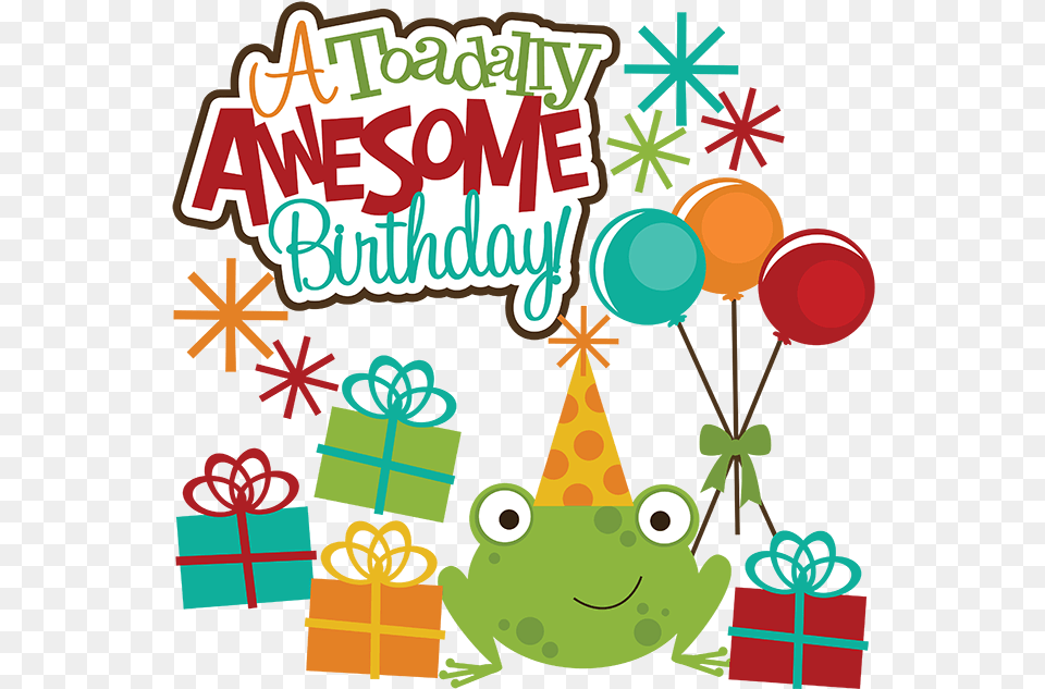 Awesome Birthday Clipart Clip Awesome Birthday, Clothing, Hat, People, Person Png