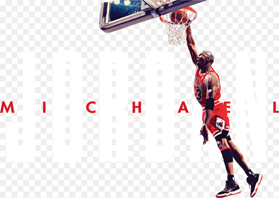 Awesome Download Hd Jordan Logo Michael Jordan Hd Dunk, Ball, Person, Sport, Basketball (ball) Png