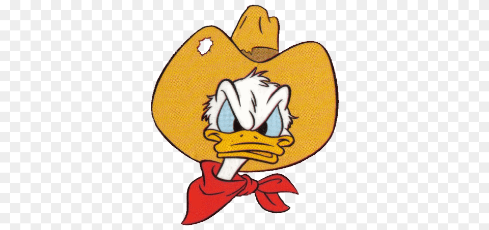 Awesome Duck Head Clipart Donald Duck Head Clip Art, Clothing, Hat, Cowboy Hat, Baby Png