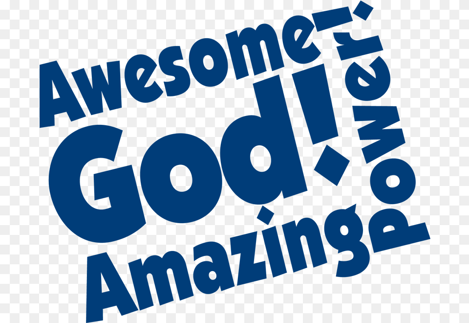 Awesome God Clip Art Awesome God, Text, Number, Symbol Png Image