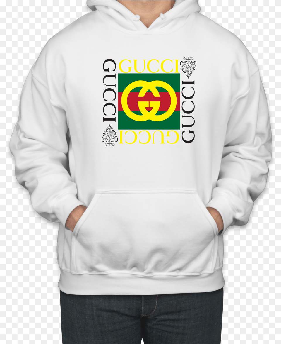 Awesome Gucci Logo New Edition Unisex Hoodie Bear Louis Vuitton Hoodie, Clothing, Knitwear, Sweater, Sweatshirt Png