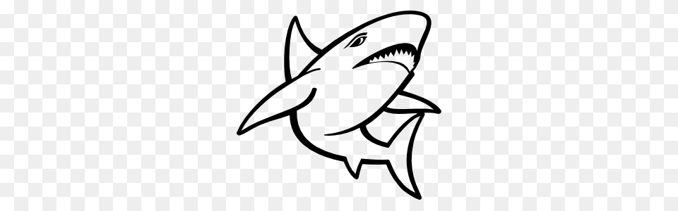 Awesome Shark Stickers Car Decals Over Designs, Animal, Fish, Sea Life, Stencil Free Png