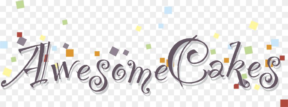 Awesomecakes 01 Logo Transparent Graphic Design, Paper, Confetti, Text Free Png