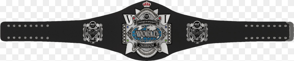 Awf Cruiserweight Championship Label, Accessories, Belt, Wristwatch Free Png Download