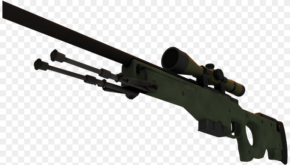 Awp, Firearm, Gun, Rifle, Weapon Png Image