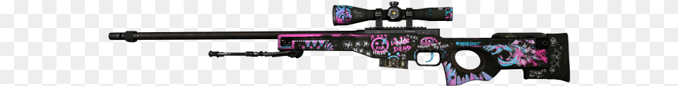 Awp Polycat Csgo, Firearm, Gun, Rifle, Weapon Png Image